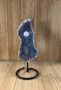 Amethyst Crystal Flowers on Stand 6&quot;