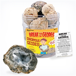 Break Your Own Geode - Ginormous Geode Trancas 3.5&quot;- 4&quot;