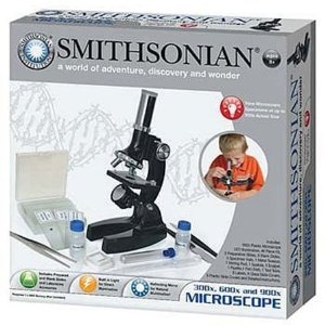 Smithsonian 150x/450x/900x Microscope Kit