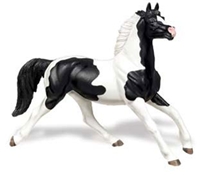 Safari Winner&#39;s Circle Pinto Mustang Mare Model Toy, horse toy, horse model, horse replica, pinto mu