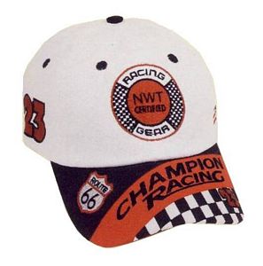 Jr. Champion Embroidered Racing Cap