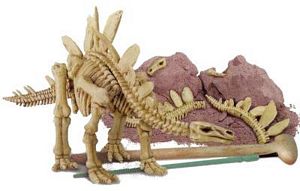 Dig-a-Dino Stegosaurus, dig dino, dino dig, dig a dino, dinosaur dig kits