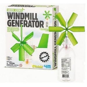 Windmill Generator Green Science Kit, science kits, green science, windmill toy, windmill kit, toysm