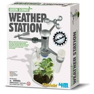 Green Science Weather Station, science kits, green science kits, water kit, wind kit, solar kit, sci