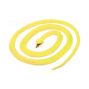 Rubber Neon Yellow Snake