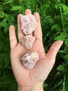 Raw Strawberry Calcite Healing Crystal - Motivation and Productivity
