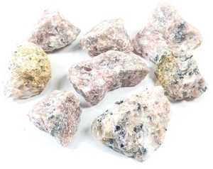 Strawberry Calcite Rough Mineral Rock - Bulk Pack (30 pieces)