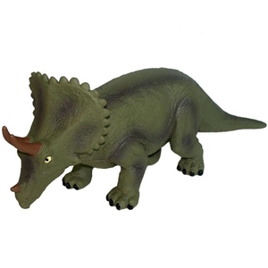 Adventure Planet 11&quot; Soft Squeezable Triceratops Dinosaur Toy - Medium