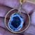 Gold Plated Ring w/ Geode Necklace 