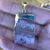  Amethyst Pendant Slab Down Point w/ Gold Necklace 