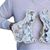 Large 8.5" Saw Cut Geode Halves | Moroccan Druzy Crystals Quartz Display w/ Stands