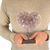 Large Heart Purple Druzy Amethyst on Metal Stand 6.25" 3.25 lbs 