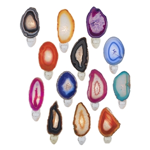 Agate Night Light - Pink