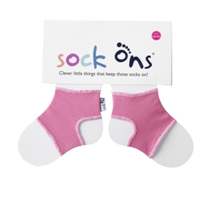 Fuchsia Pink Sock Ons 6-12 Months