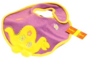 3-D Baby Bib - Dinosaur
