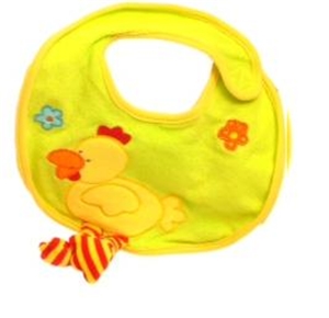 3-D Baby Bib- Duck