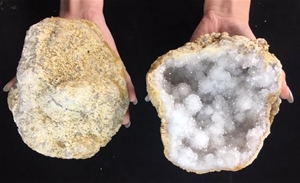 Large 6” Break Your Own Geode | Moroccan Unopened Softball Size 6&quot;